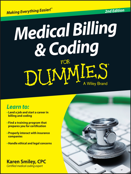 Cover of Medical Billing and Coding For Dummies